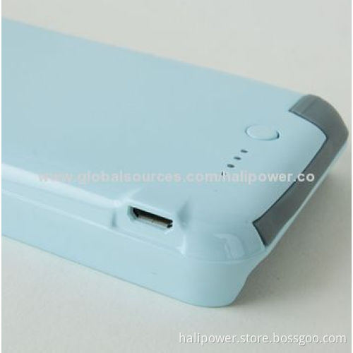 Power bank for iPhone with built-in lightning cable, 2,200mAh Capacity